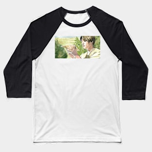 Jungkook Conch Shell Painting Baseball T-Shirt